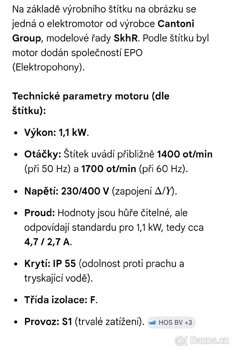 Motor s převodovkou - 2