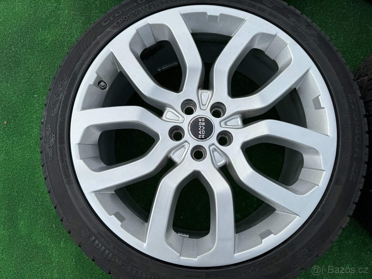 Originál alu kola Range Rover Sport 5x120 R22 zima - 2