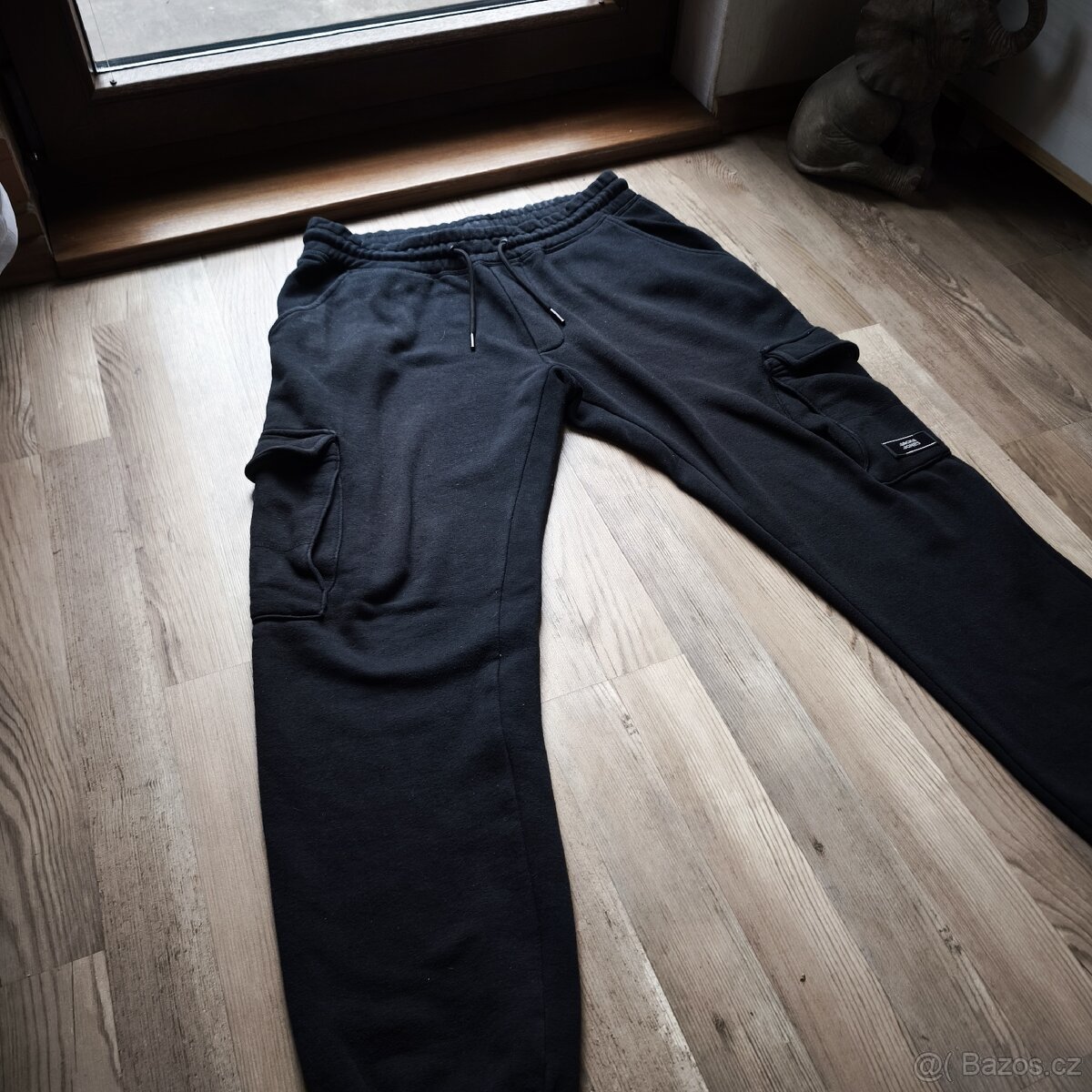 kalhoty jack & jones - černé - 2