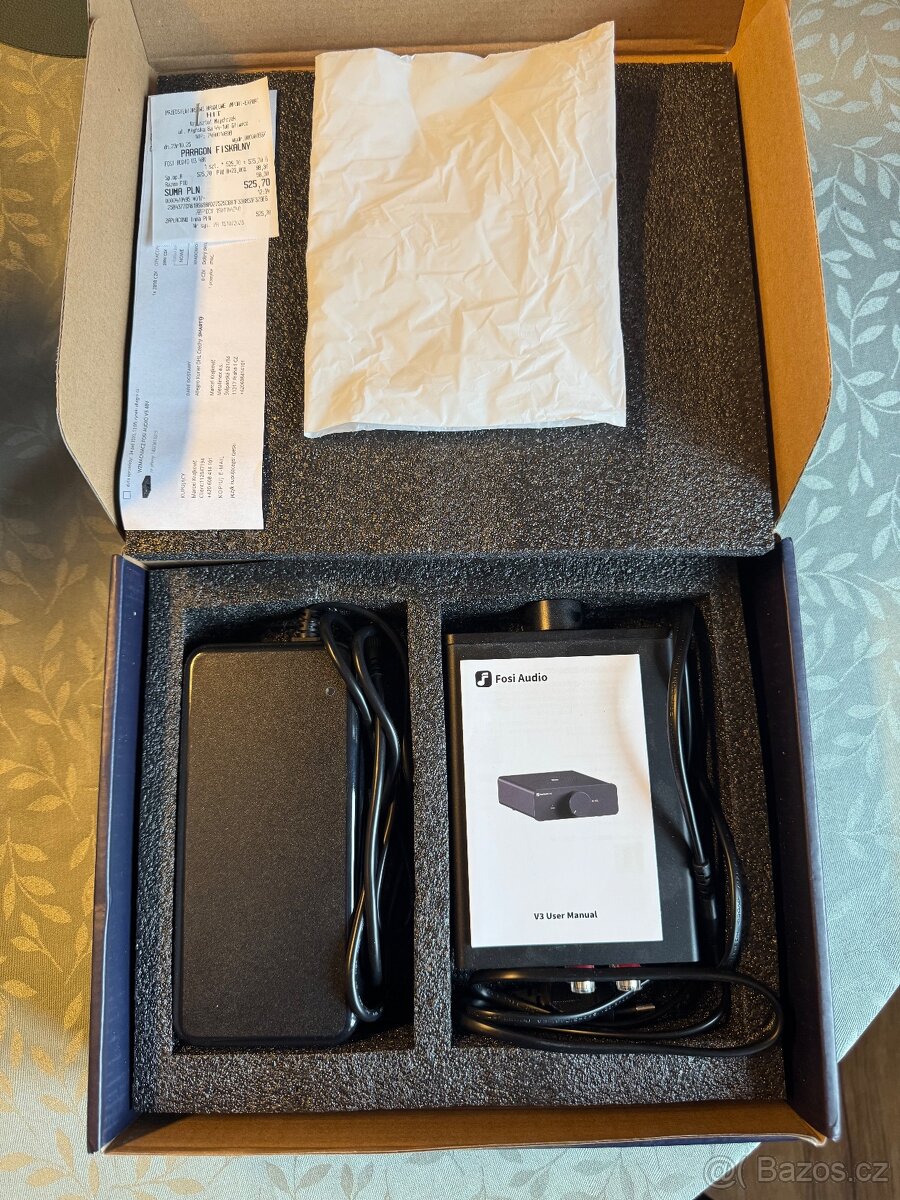 MINI ZESILOVAČ FOSI AUDIO V3 STEREO - 2