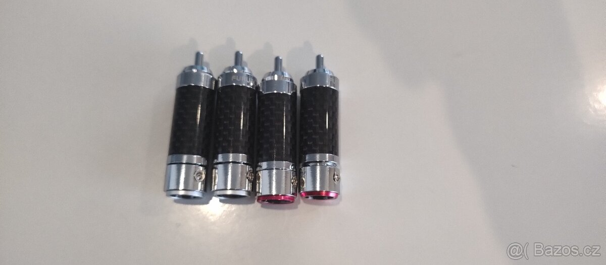 RCA konektory Rhodium - 2