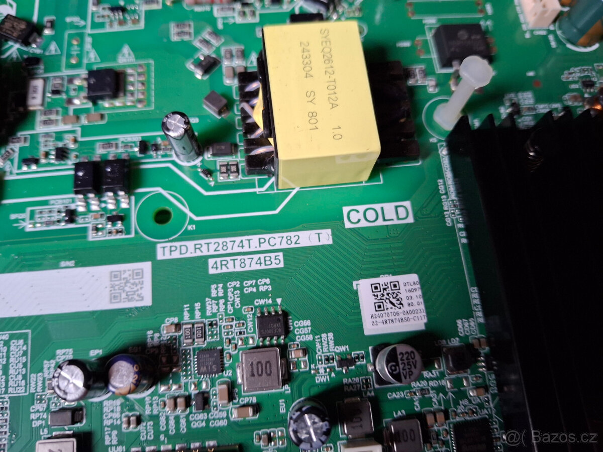 Elektronika z LG 50UT73006LA - funkční - 2