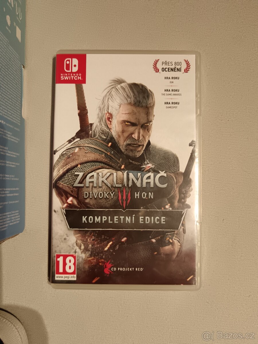 Nintendo Switch-Neon Red&Blue+Switch Sports,v záruce,+HRY - 2