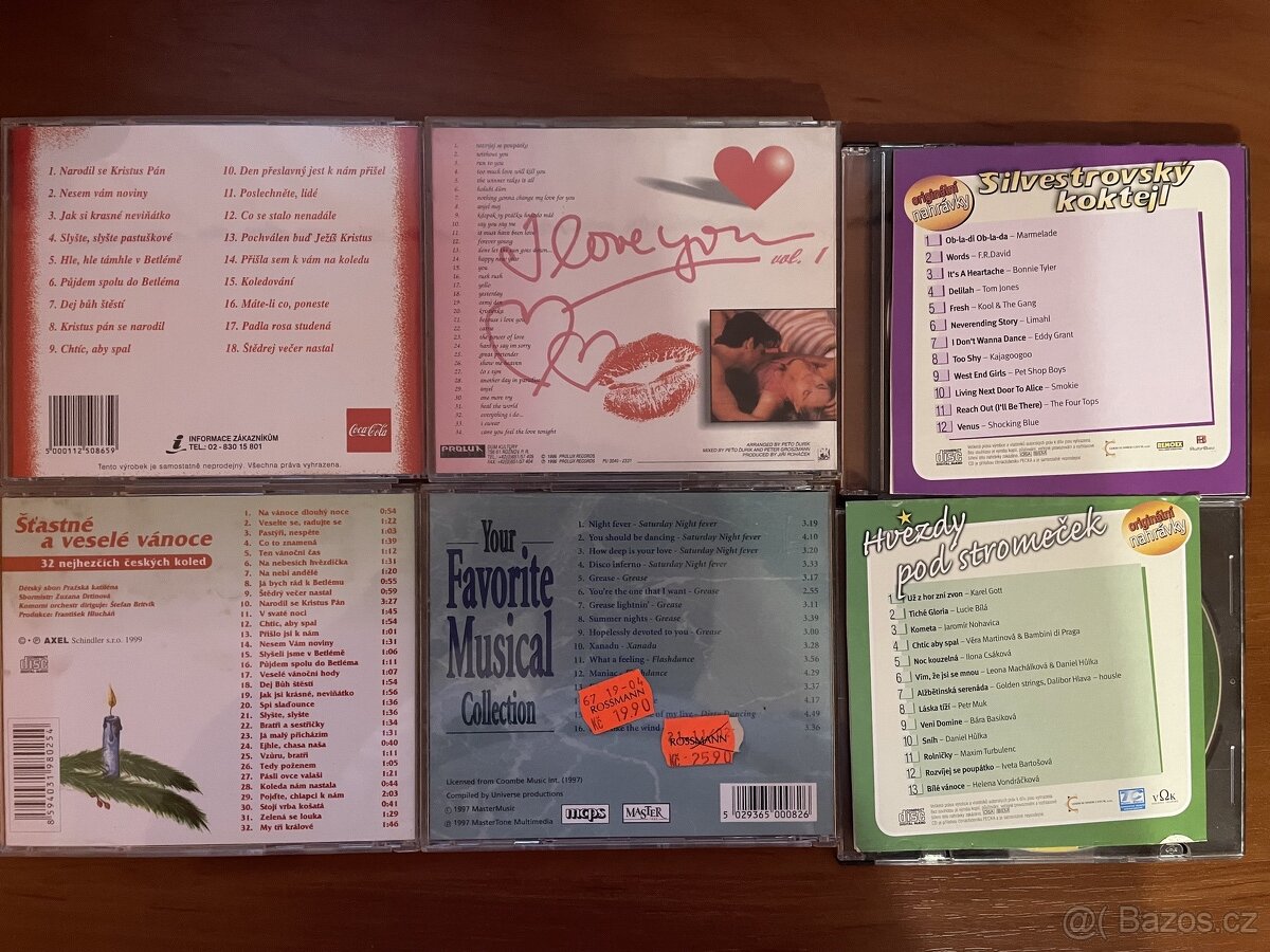 Hudební CD-z fotek kus za 15,-kč, ostatní za pevné ceny - 2