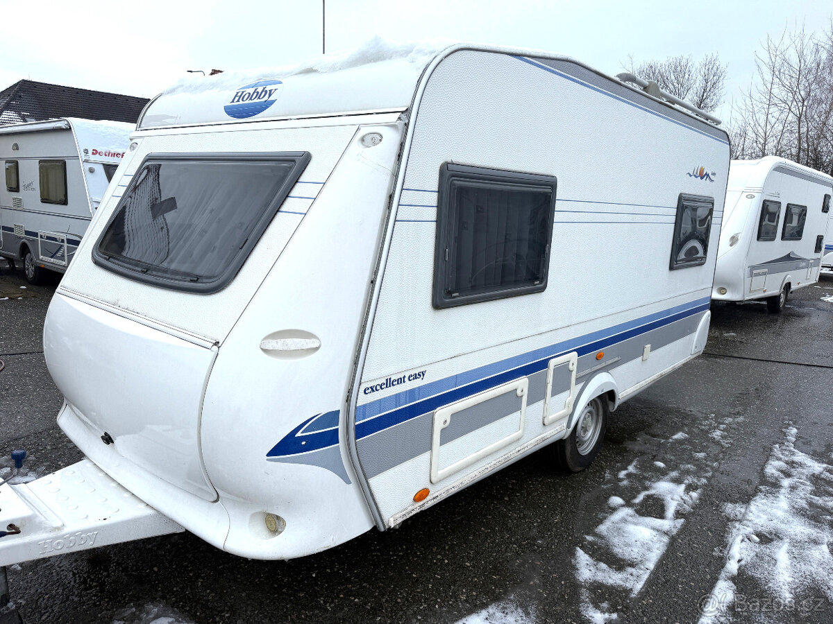 Hobby 450 UF Excellent , PŘEDSTAN, SOLAR, NOSIČ KOL - 2