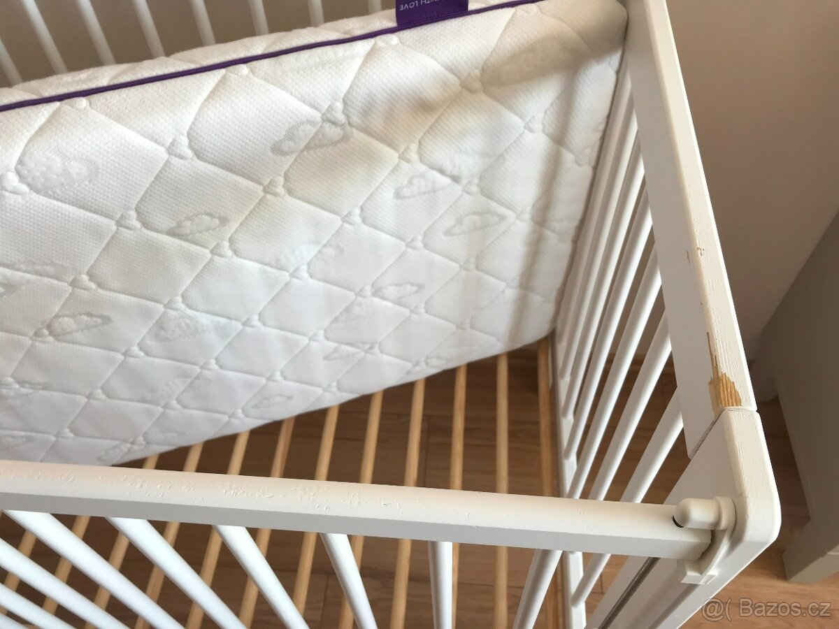 POSTÝLKA+ZNAČKOVÁ OBOUSTRANNÁ MATRACE - 2