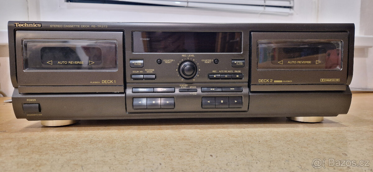 Technics dvojitý kazetový magnetofon RS-TR373 - 2