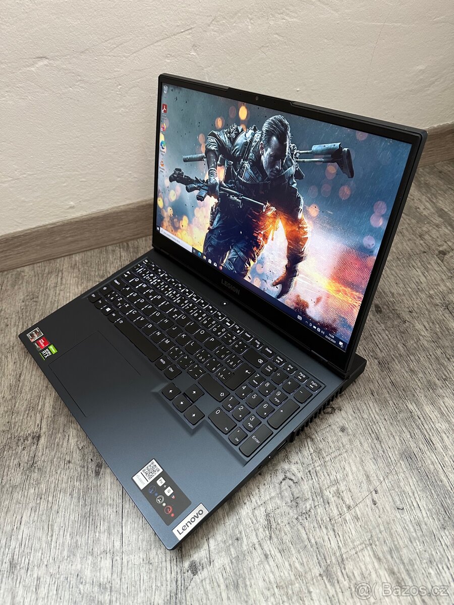 Herní LENOVO LEGION-Ryzen 5/SSD/RTX 6GB/WIN11 - 2
