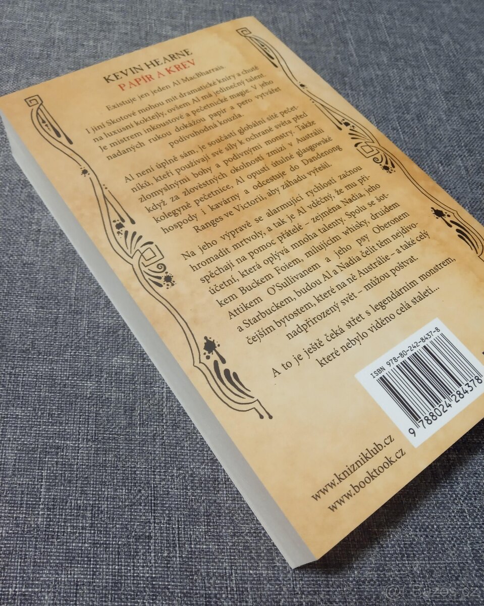 Kevin Hearne - Papír a krev NOVÁ - 2