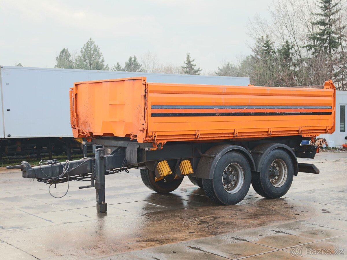 Schwarzmüller M 802, SKLÁPĚCÍ PŘÍVĚS, TŘÍSTRANNÉ SKLÁPĚNÍ, - 2