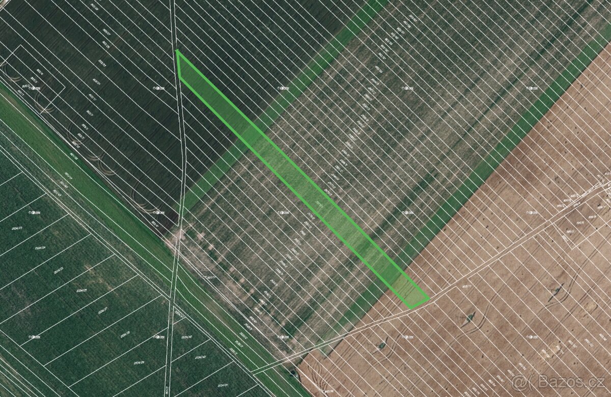 Prodej orné půdy 4449 m2 Josefov - 2