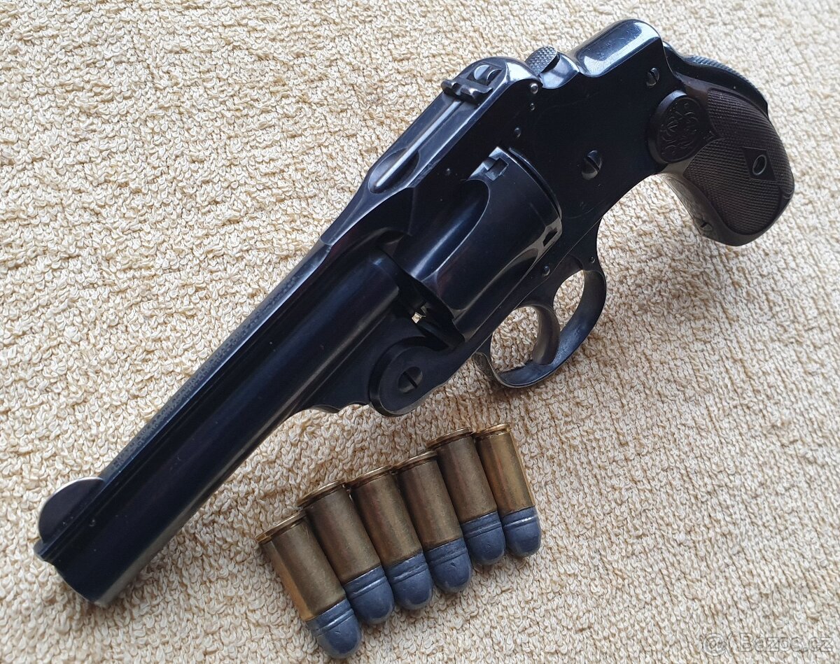 Historický revolver Smith&Wesson cal.38CFDA Hammerless - 2