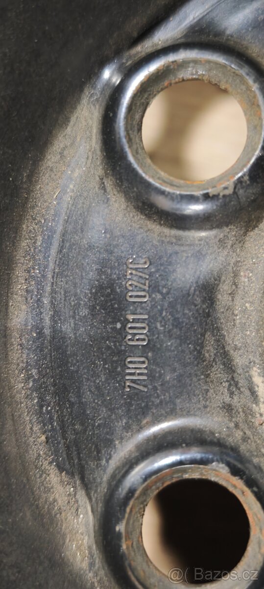 Plechová disky 16", originál VW - 2