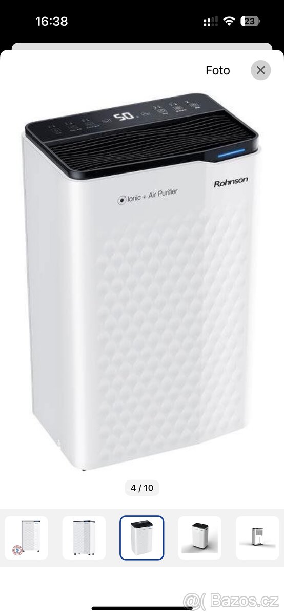 Odvlhčovač Rohnson R-9577 Ionic + Air Purifier - 2