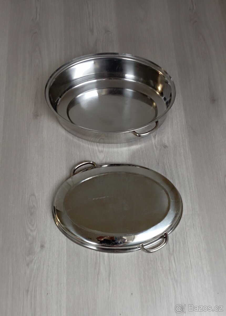 Nerezový pekáč s poklicí - 2