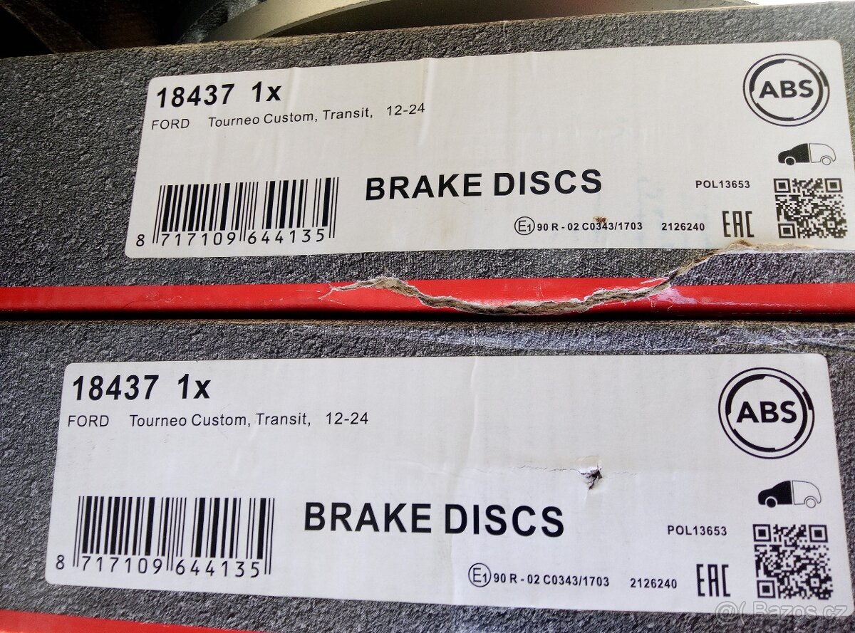 Přední kotouče Ford Transit - 2