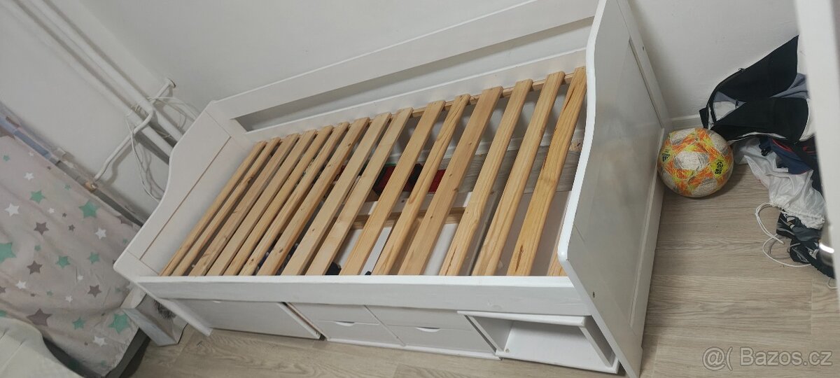 Dětská postel 200x90 masiv - 2