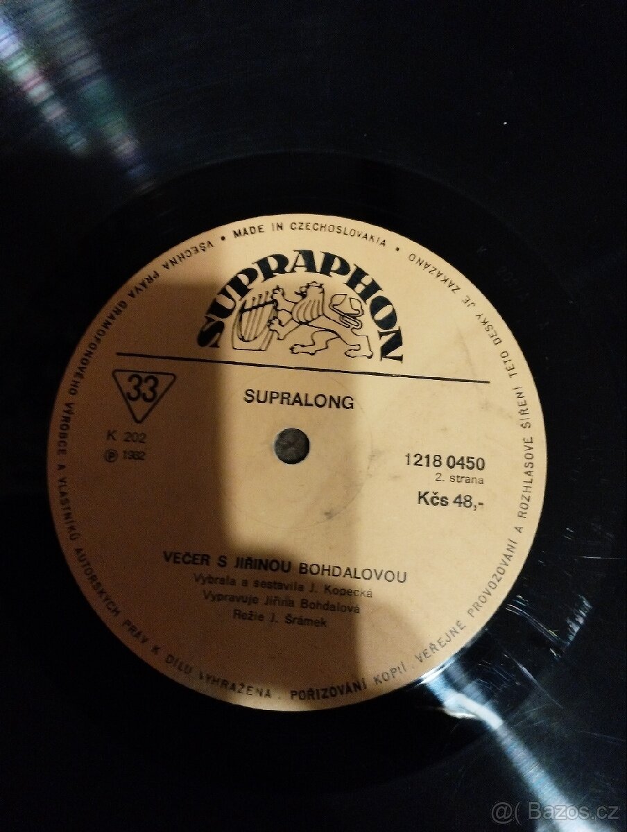 Gramofonová deska Jiřina Bohdalová - 2