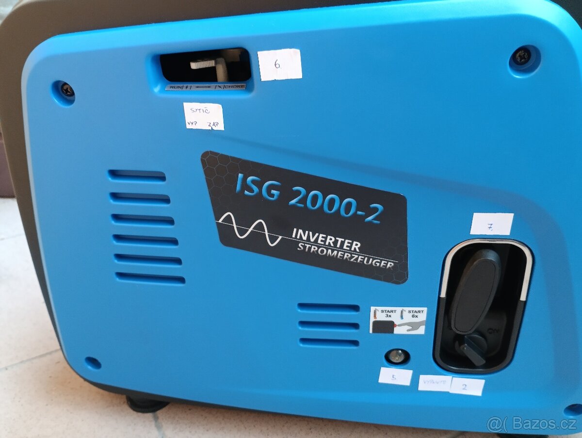 Elektrocentrála GÜDE ISG 2000-2 - 2