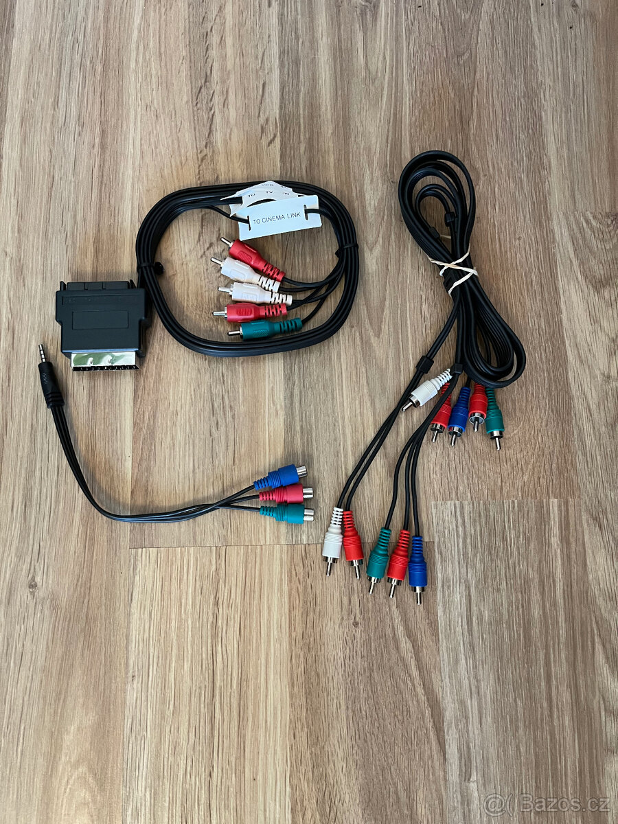Kabely scart, cinch, S-video, HDMI - 2