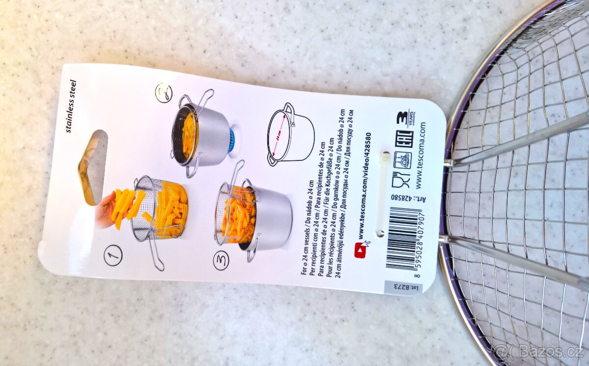 Fritovací koš na hranolky TESCOMA - NOVÝ - 2