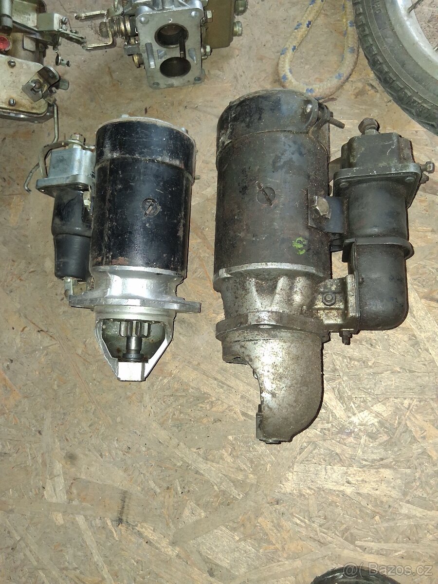 Moskvič díly + motor - 2