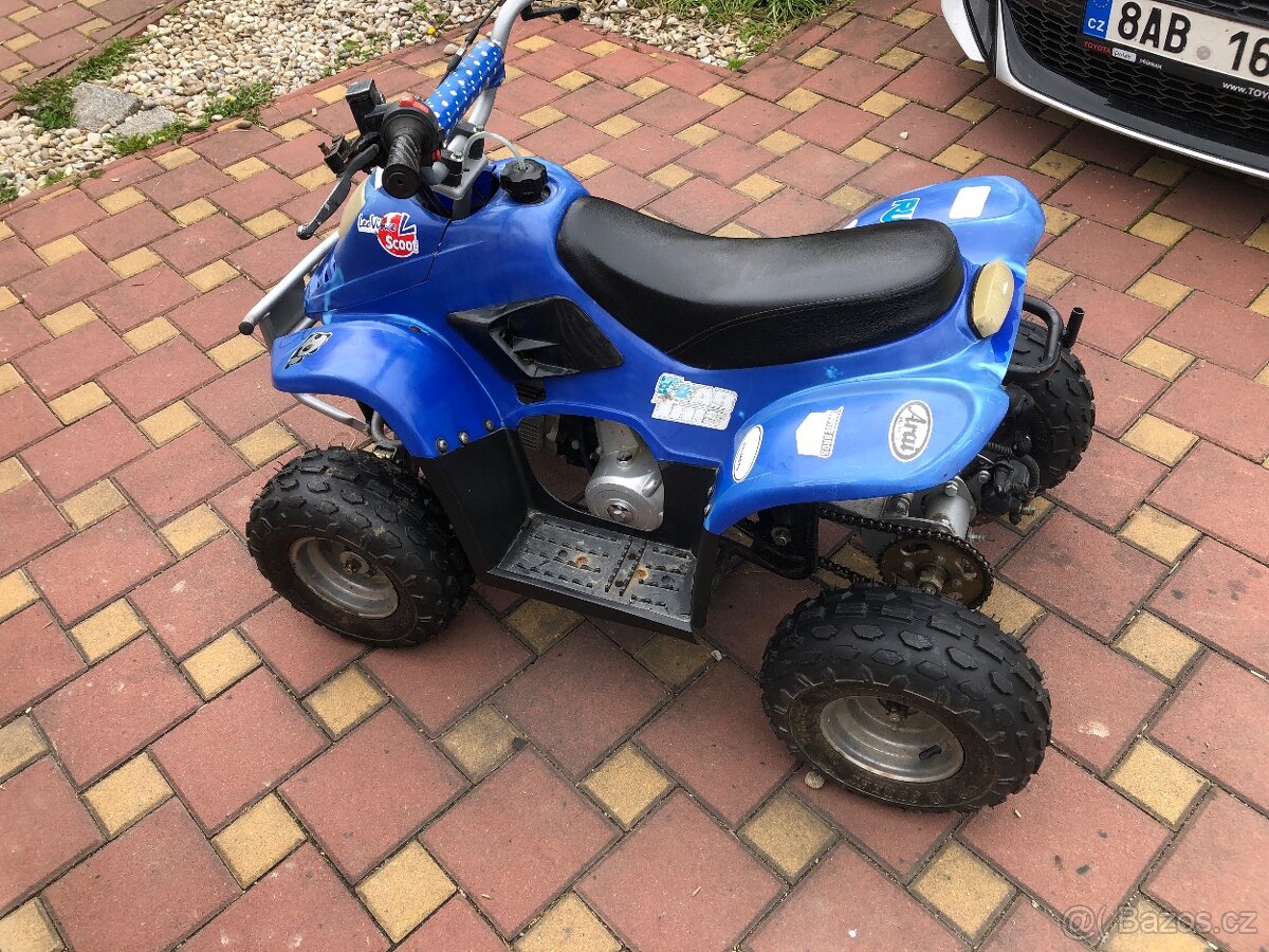 Dětská benzínová čtyřkolka 110ccm Bigfoot, plné funkční