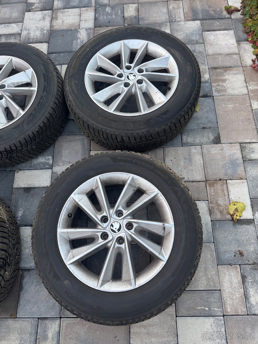 Alu kola + zimní pneu, kodiaq 5x112 - 2