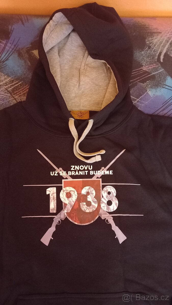 pánská mikina Radical Wear, vel. L , černá s potiskem 1938 - 2