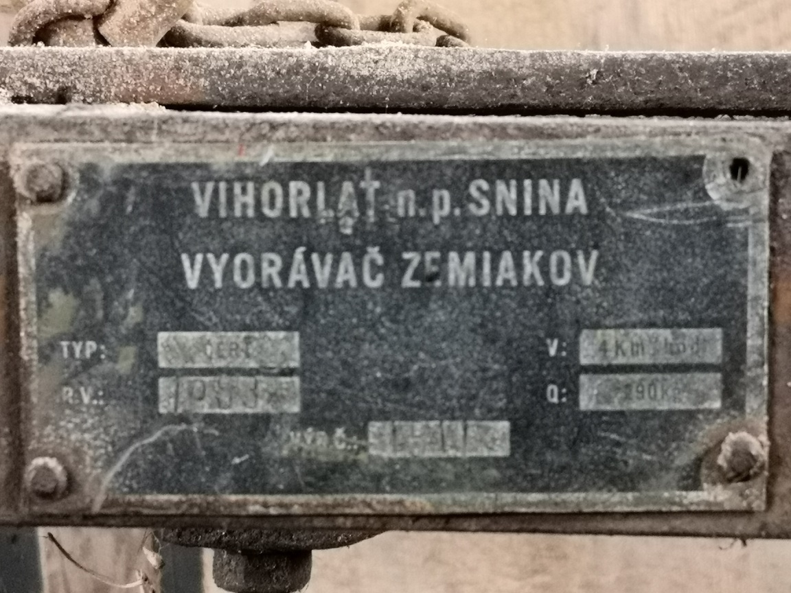 Vyorávač brambor - Čert - 2