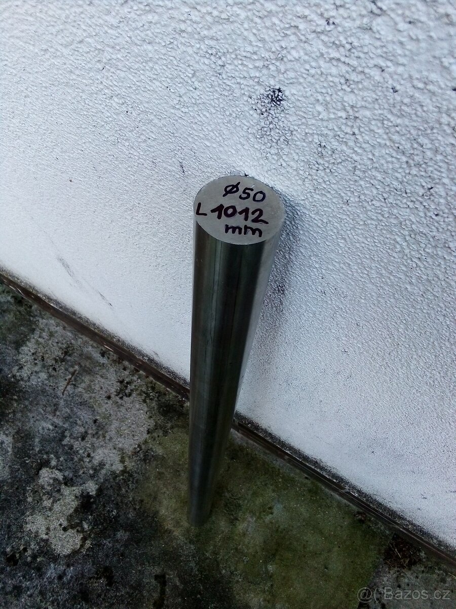 Nerezová kulatina / kruhová tyč průměr 50mm, délka 1012mm - 2