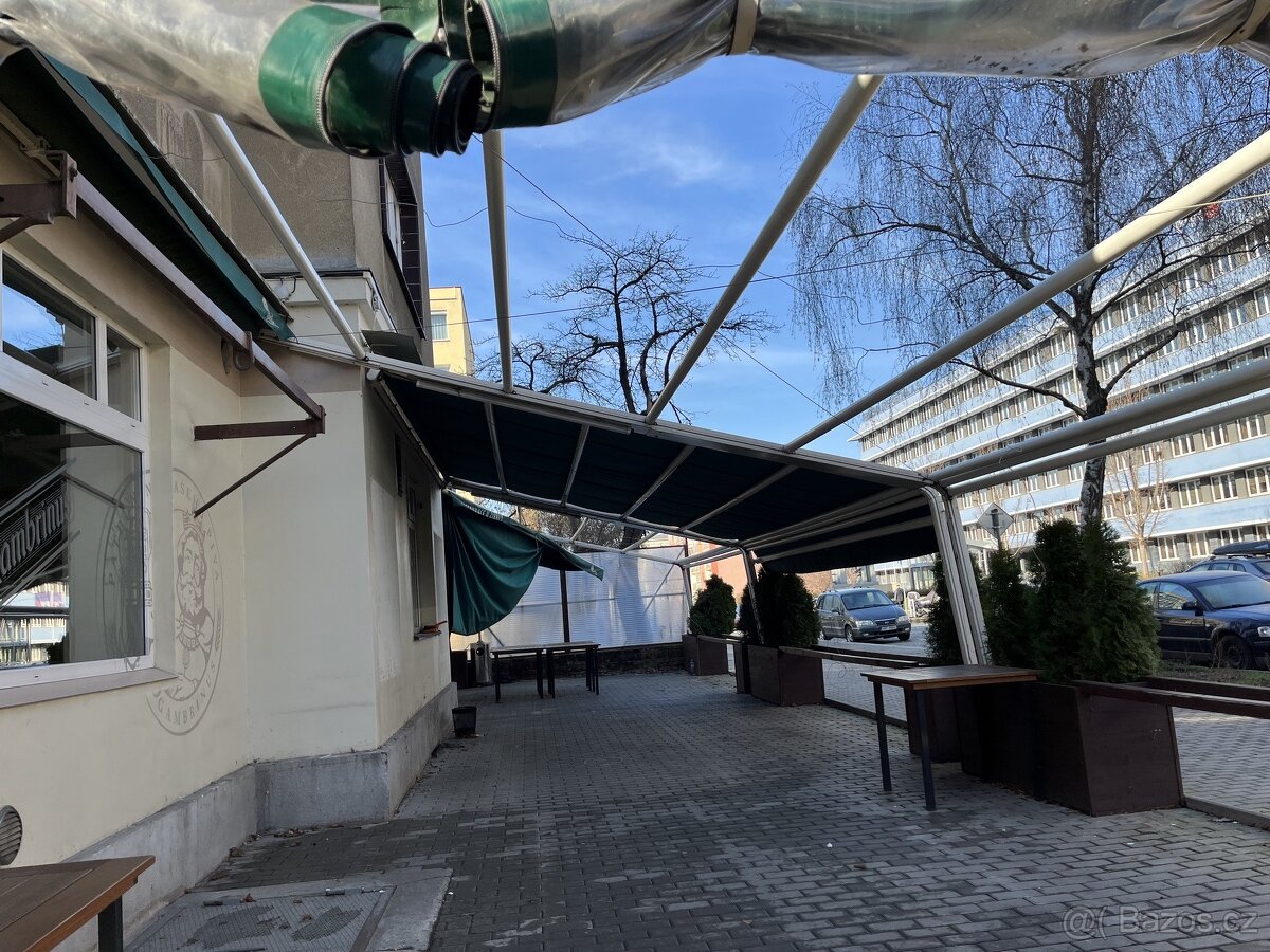 Pergola / markýza elektropohon _zastřešeni 3x6m 3KS - 2