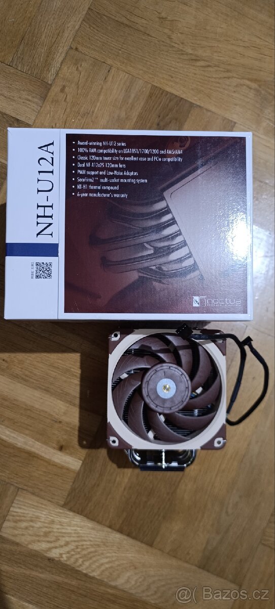 Noctua NH-U12A chladič procesoru AM5,LGA1700... - 2