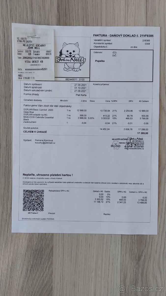 Kočárek Dorjan Basic Comfort - 2