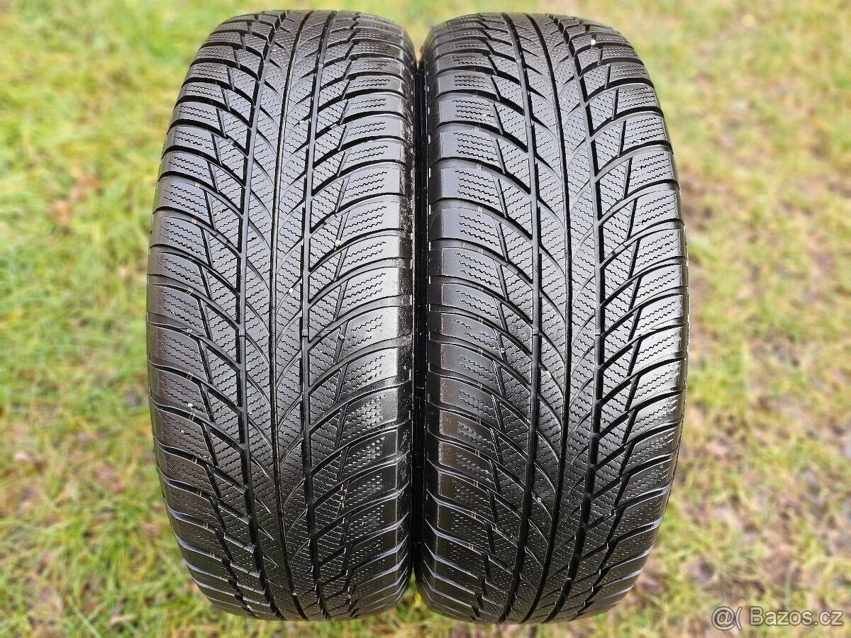 2x Zimní pneu Bridgestone Blizzak LM-001 - 215/65 R17 - 90% - 2