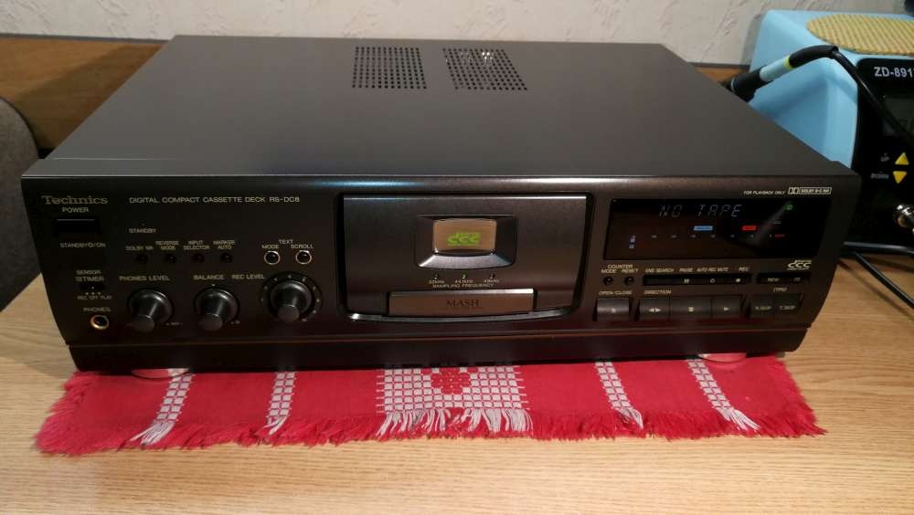 Technics RS-DC8, RS-DC-10, Philips DCC900 - hlavy - 2