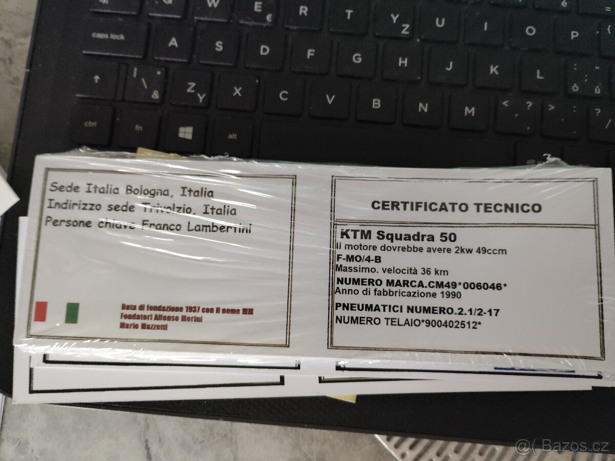 Prodám kartičky - 2