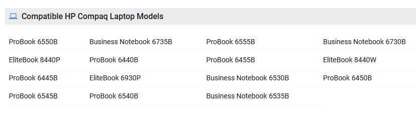 baterie TD06 pro notebooky HP ProBook 6550B,6555B (3hod) - 2