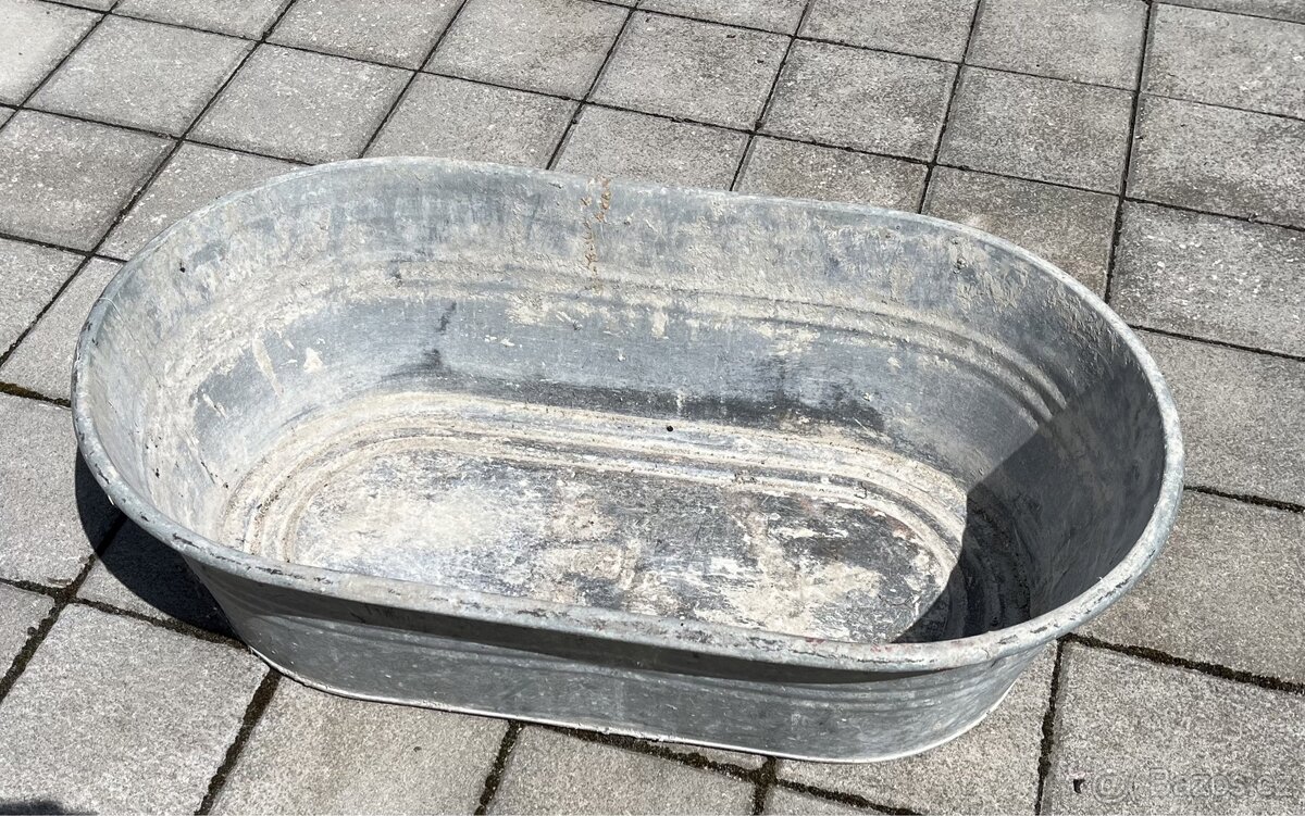 Plechová stavební vanička - 2