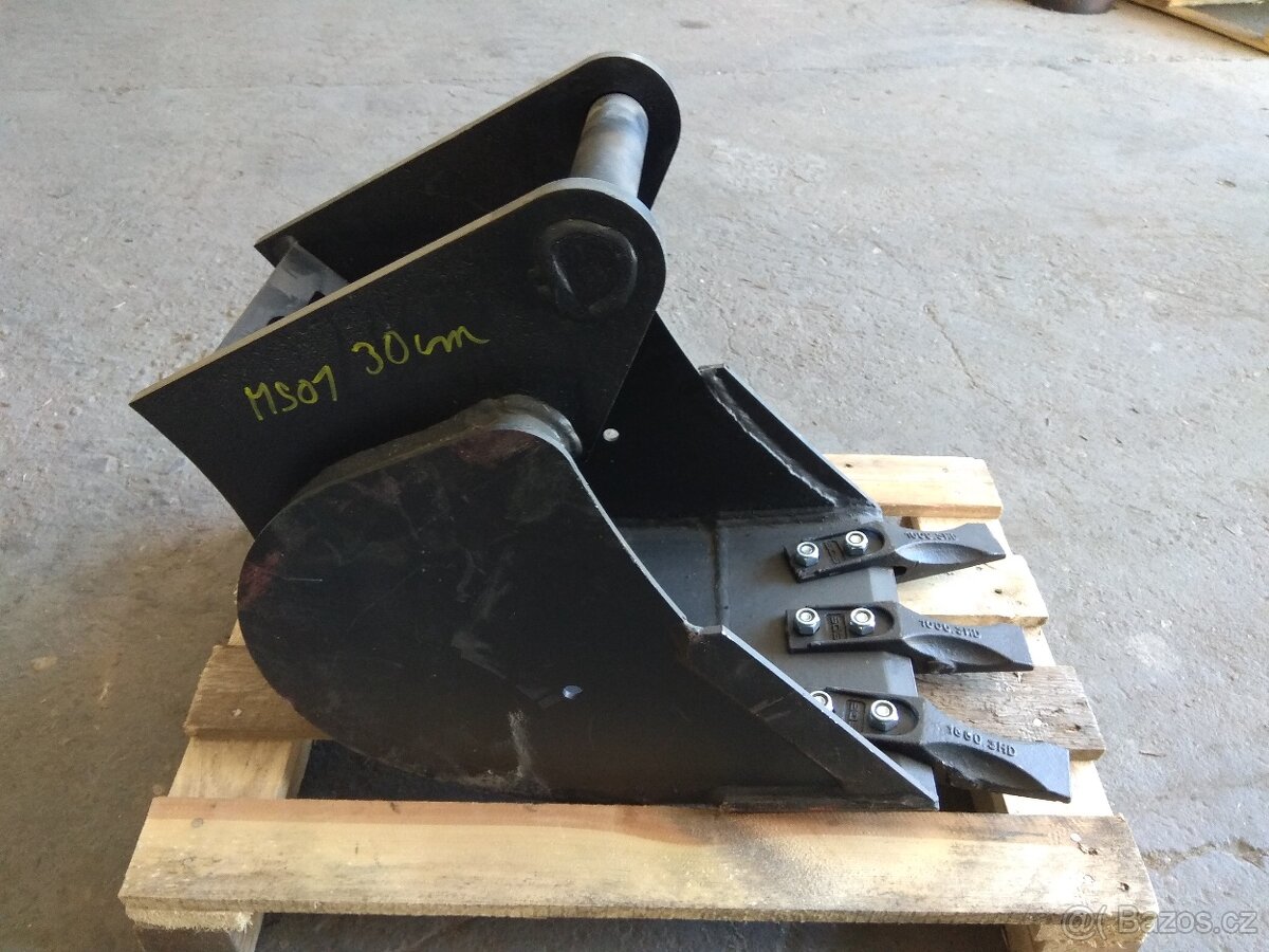 Prodám lžíce Lehnhoff SYMlock na bagr MS01, MS03, MS08. - 2