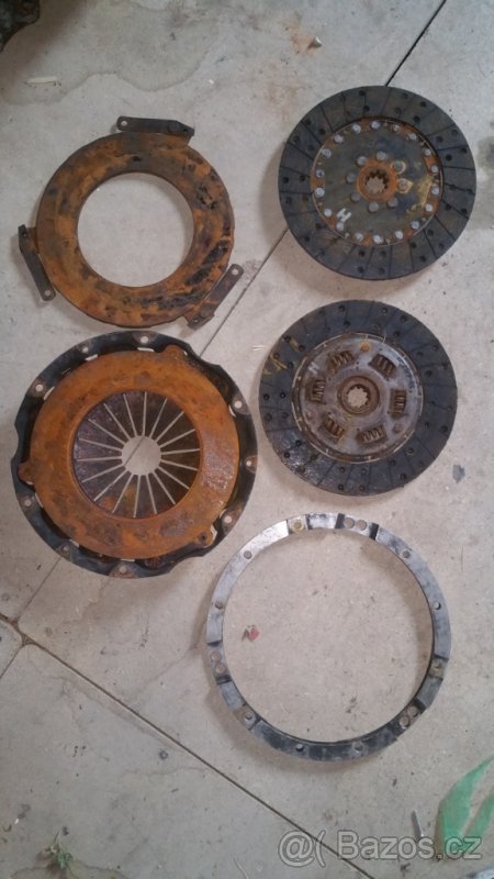 Dvoulamelova spojka testarossa - 2