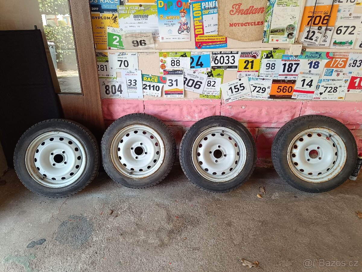 Plechové disky 4x108 165/65 r14 - 2