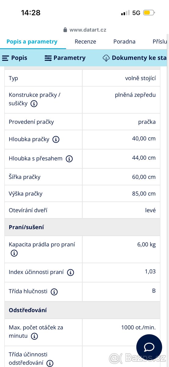 Pračka Beko - 2