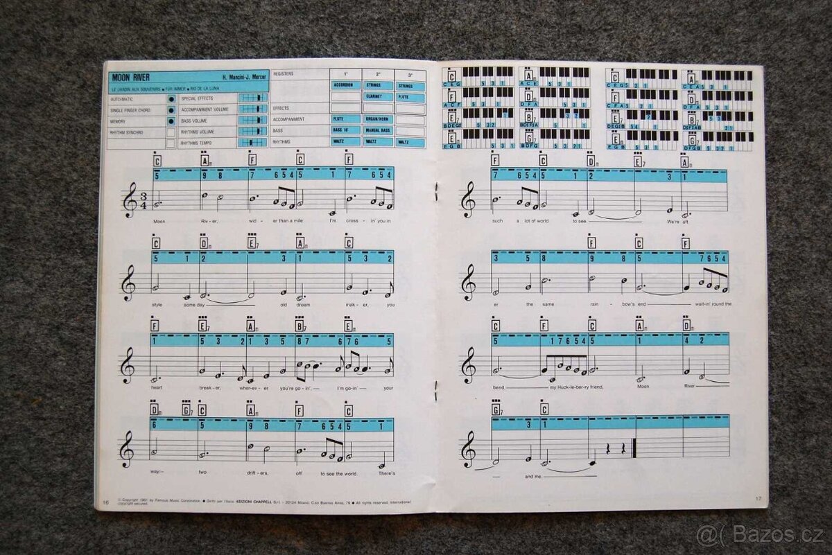 Bontempi - noty pro začátečníky - 2