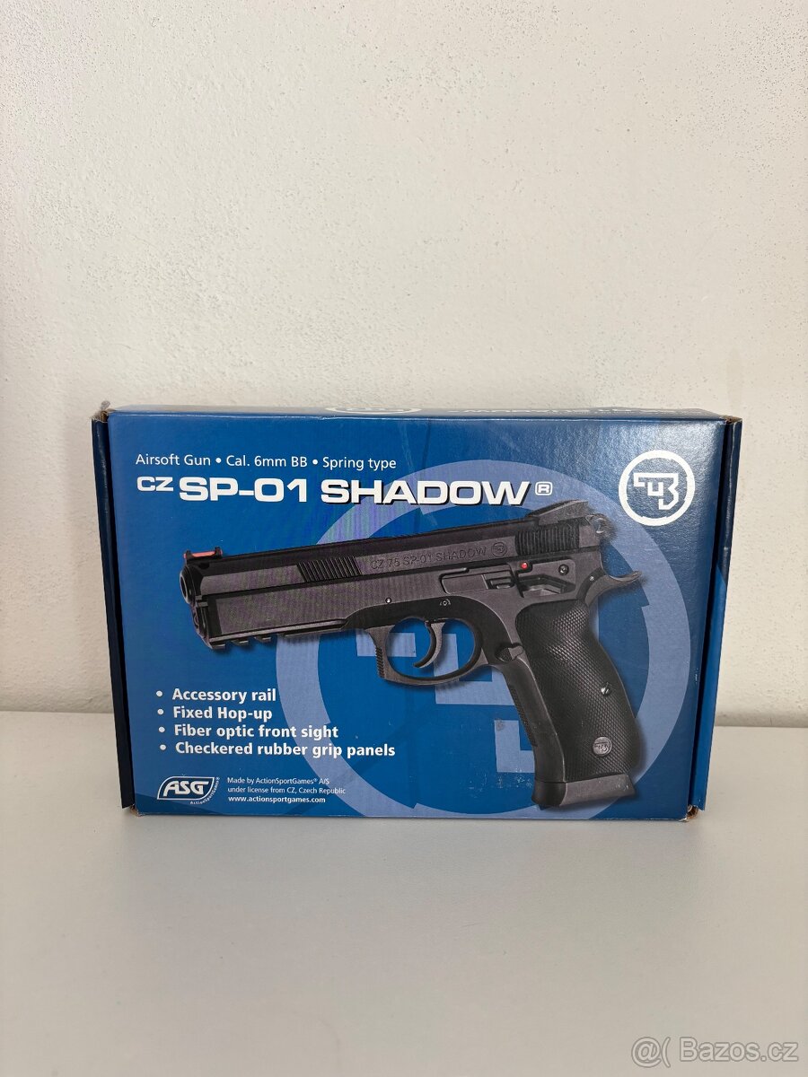 airsoft zbraň pistole ČZ 75 SP 01 SHADOW - 2