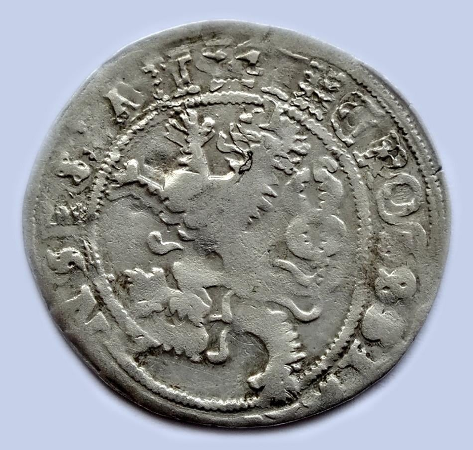 Čechy, Ferdinand I. Habsburský, pražský groš 1541,originál - 2