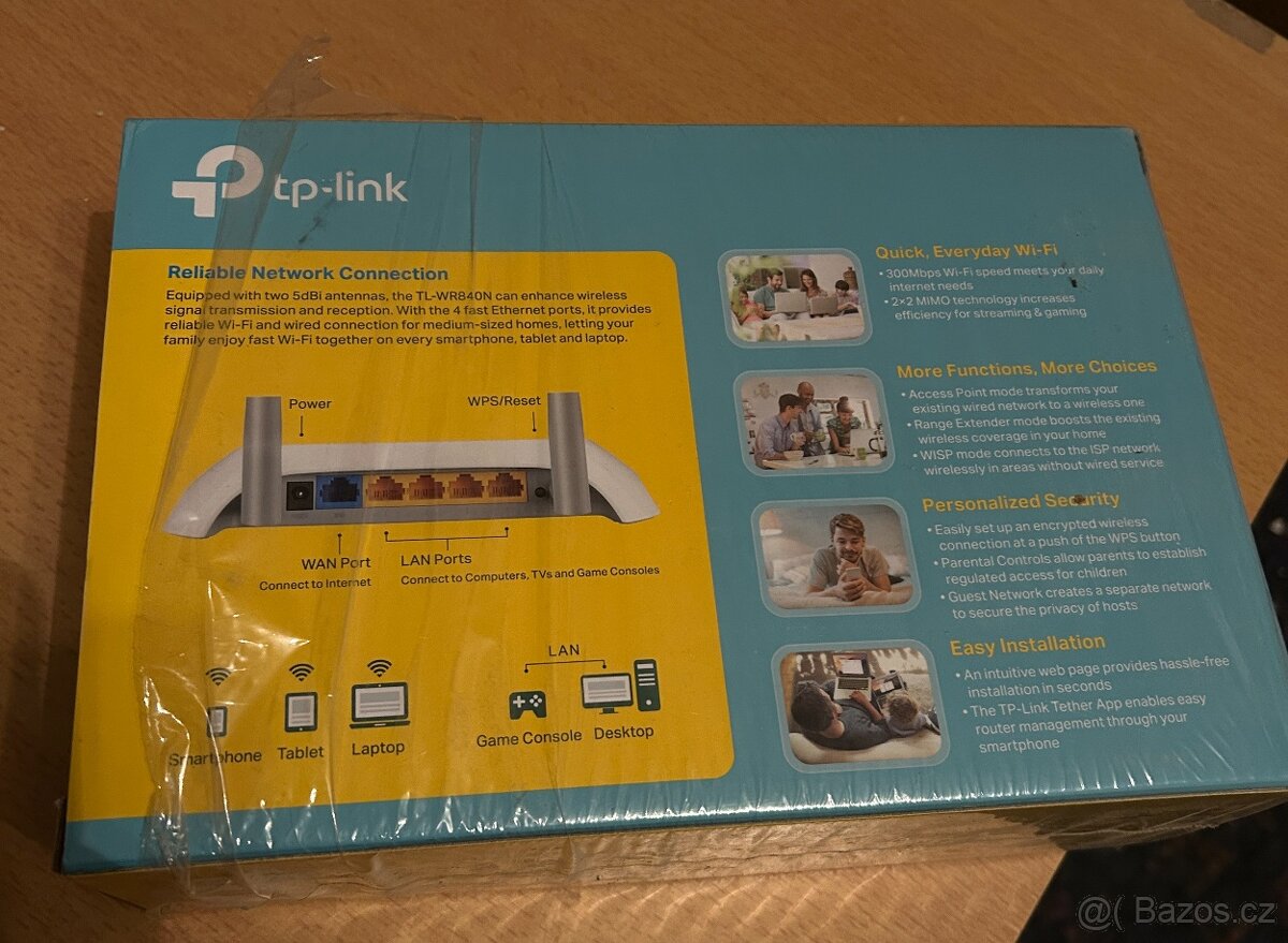 Router TP Link - nový - 2