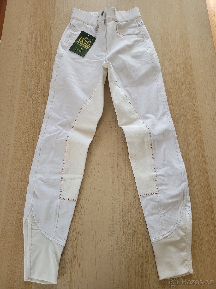 Nové bílé rajtky USG vel.34 - 2