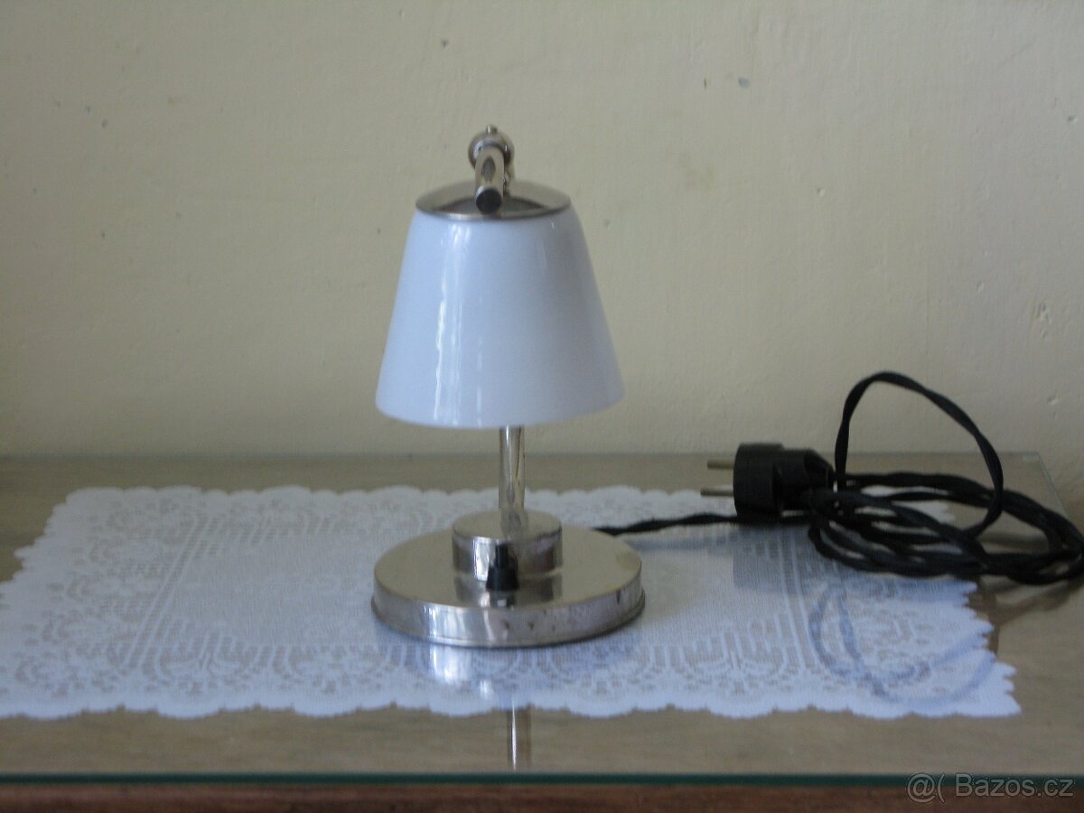 starožitná Art deco stolní lampička - 2