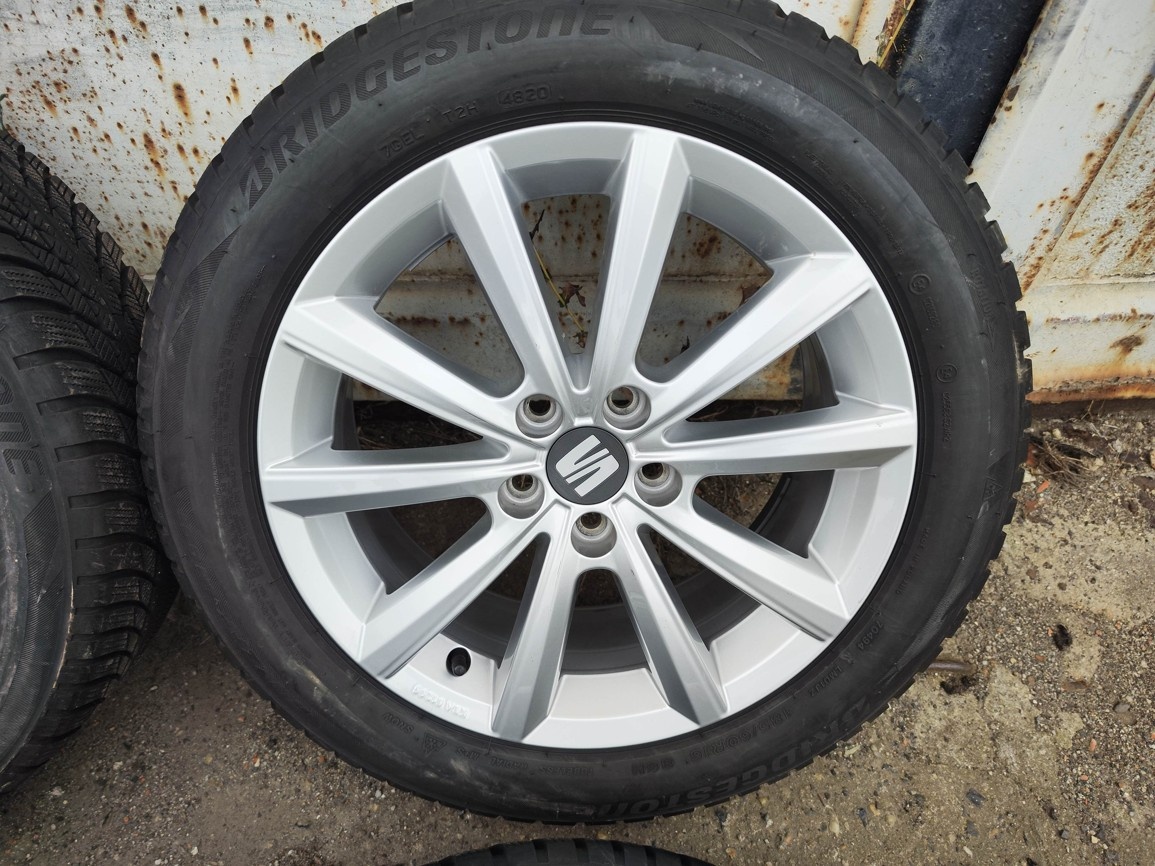 16"zimní alu sada Merano 5x100 origo Polo 6 Fabia 4 Ibiza - 2